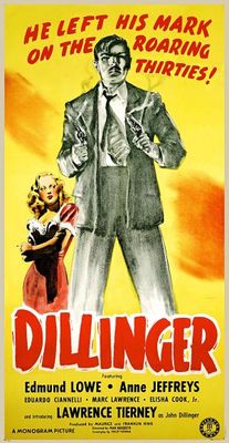 unknown Dillinger movie poster