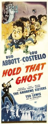 unknown Hold That Ghost movie poster
