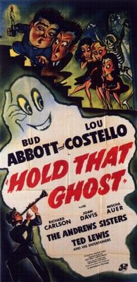 unknown Hold That Ghost movie poster