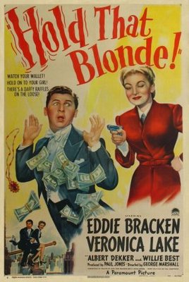 unknown Hold That Blonde movie poster