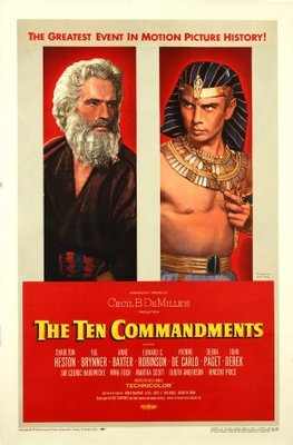 unknown The Ten Commandments movie poster