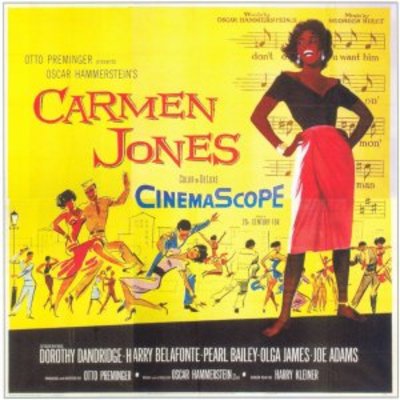 unknown Carmen Jones movie poster