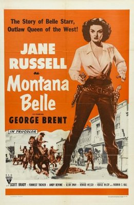 unknown Montana Belle movie poster