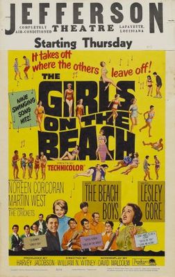 unknown The Girls on the Beach movie poster