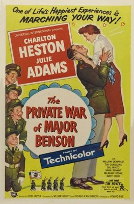 unknown The Private War of Major Benson movie poster