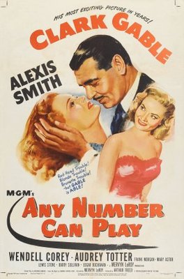 unknown Any Number Can Play movie poster