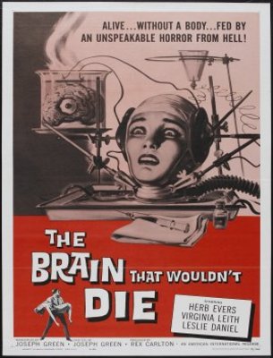 unknown The Brain That Wouldn't Die movie poster