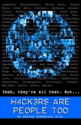 unknown Hackers Are People Too movie poster