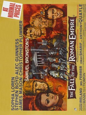 unknown The Fall of the Roman Empire movie poster