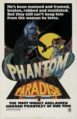 unknown Phantom of the Paradise movie poster