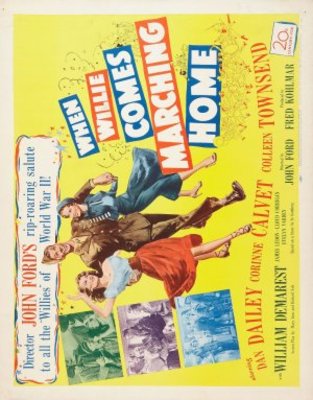unknown When Willie Comes Marching Home movie poster