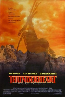 unknown Thunderheart movie poster