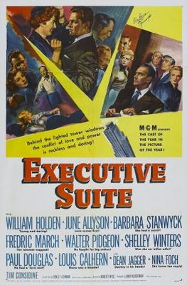 unknown Executive Suite movie poster