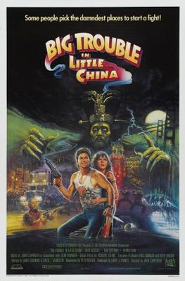 unknown Big Trouble In Little China movie poster