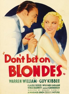 unknown Don't Bet on Blondes movie poster