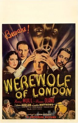 unknown Werewolf of London movie poster