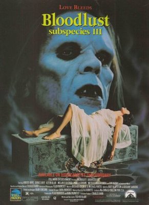 unknown Bloodlust: Subspecies III movie poster