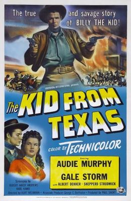 unknown The Kid from Texas movie poster