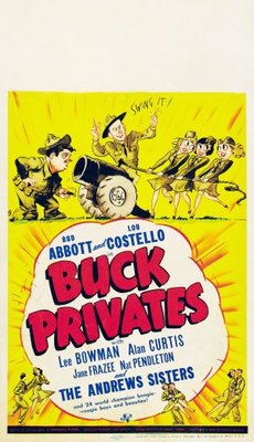 unknown Buck Privates movie poster