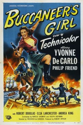 unknown Buccaneer's Girl movie poster