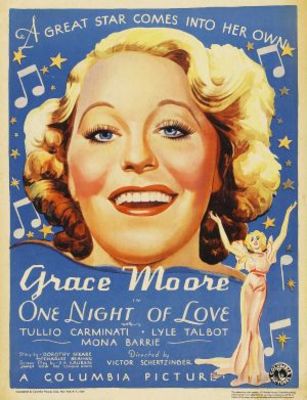 unknown One Night of Love movie poster