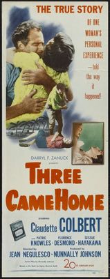 unknown Three Came Home movie poster