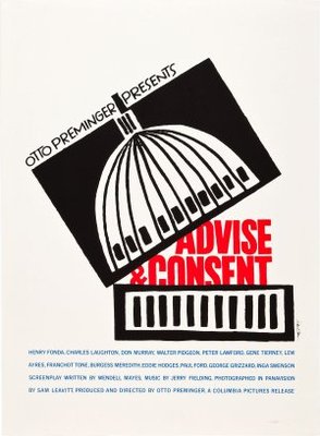 unknown Advise & Consent movie poster