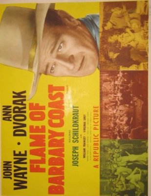 unknown Flame of Barbary Coast movie poster