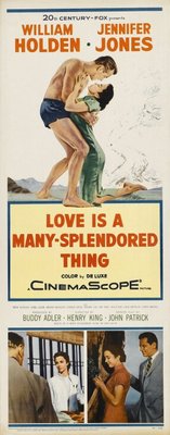 unknown Love Is a Many-Splendored Thing movie poster