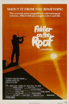 unknown Fiddler on the Roof movie poster