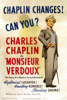 unknown Monsieur Verdoux movie poster