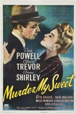 unknown Murder, My Sweet movie poster