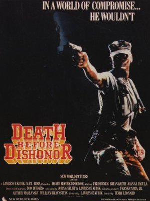 unknown Death Before Dishonor movie poster
