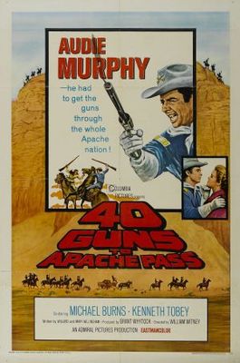 unknown 40 Guns to Apache Pass movie poster
