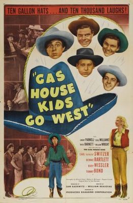 unknown Gas House Kids Go West movie poster