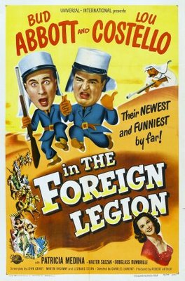 unknown Abbott and Costello in the Foreign Legion movie poster