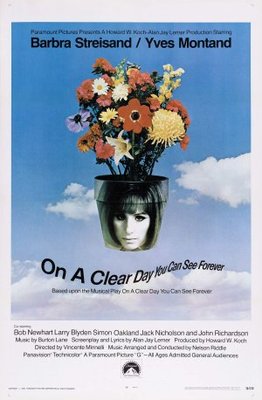 unknown On a Clear Day You Can See Forever movie poster