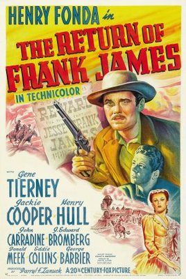 unknown The Return of Frank James movie poster