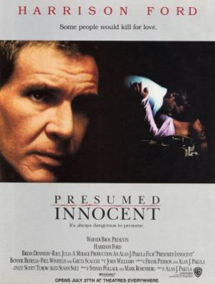 unknown Presumed Innocent movie poster