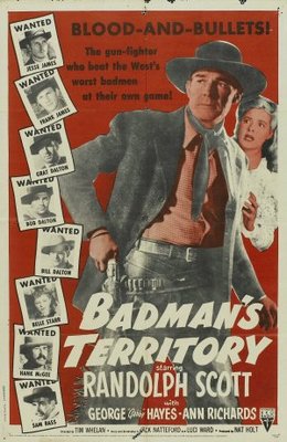 unknown Badman's Territory movie poster