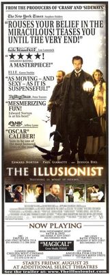 unknown The Illusionist movie poster