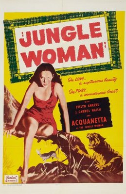 unknown Jungle Woman movie poster