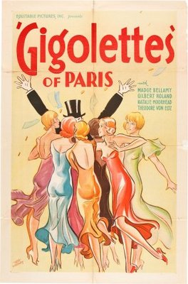 unknown Gigolettes of Paris movie poster