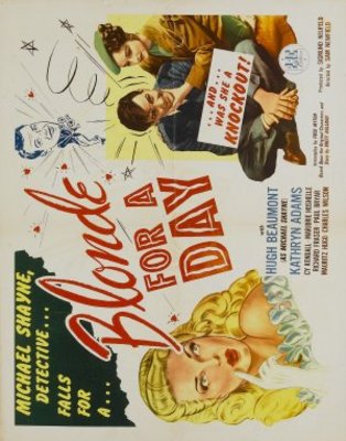 unknown Blonde for a Day movie poster