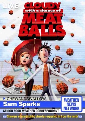 unknown Cloudy with a Chance of Meatballs movie poster