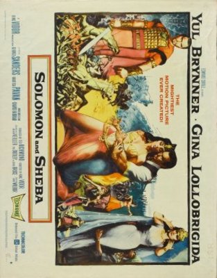 unknown Solomon and Sheba movie poster