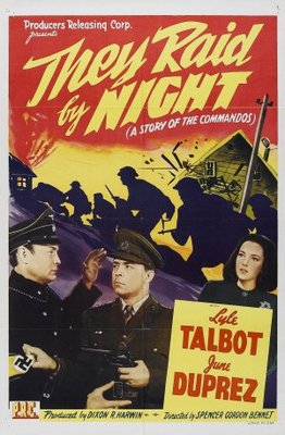 unknown They Raid by Night movie poster