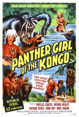 unknown Panther Girl of the Kongo movie poster