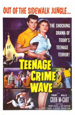unknown Teen-Age Crime Wave movie poster