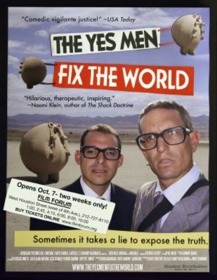 unknown The Yes Men Fix the World movie poster